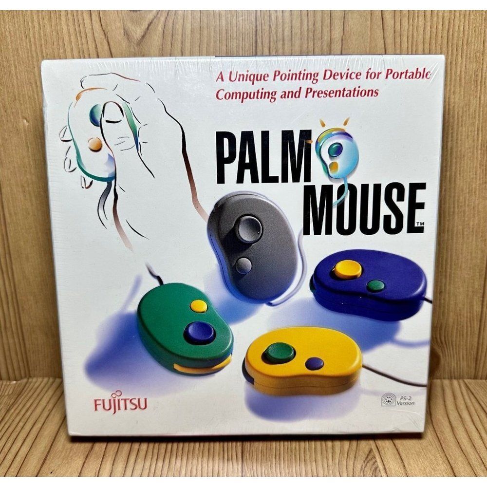 Fujitsu Palm Mouse - FID824 - 1996 Handheld Mouse
